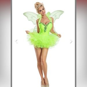 Womens Sexy Tinkerbell Costume